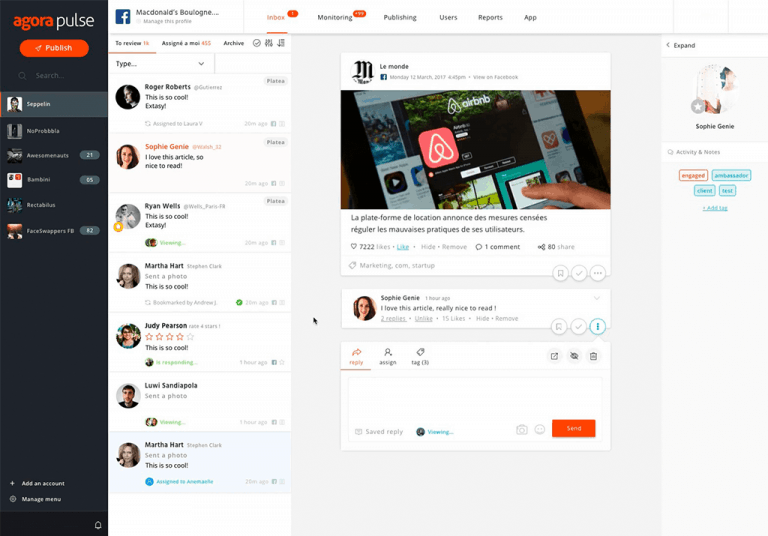 Marketing Tools: 57 Best Choices For Business Growth In 2023 Evinex Corporation | Staffing Agency inbox review - agorapulse