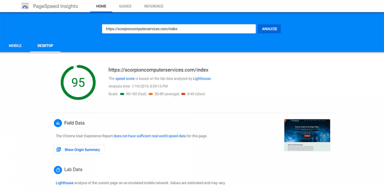 Marketing Tools: 57 Best Choices For Business Growth In 2023 Evinex Corporation | Staffing Agency google pagespeed insights test results