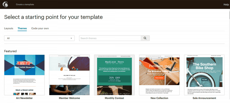 Marketing Tools: 57 Best Choices For Business Growth In 2023 Evinex Corporation | Staffing Agency mailchimp templates