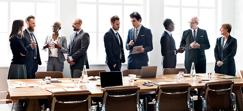 business people in a meeting