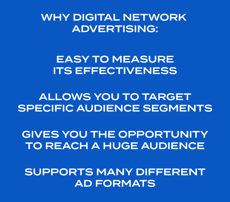 why digital network advertising