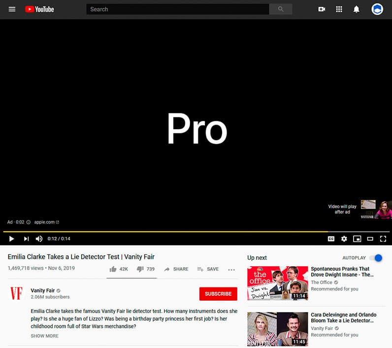 youtube ad screenshot