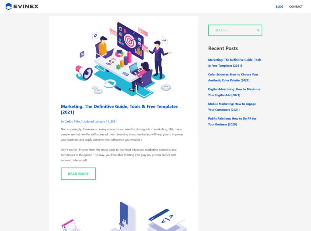evinex case study
