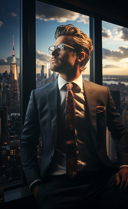 100+ Director Interview Questions - What To Ask + Answers Evinex Corporation | Staffing Agency man-suit-look-window-city