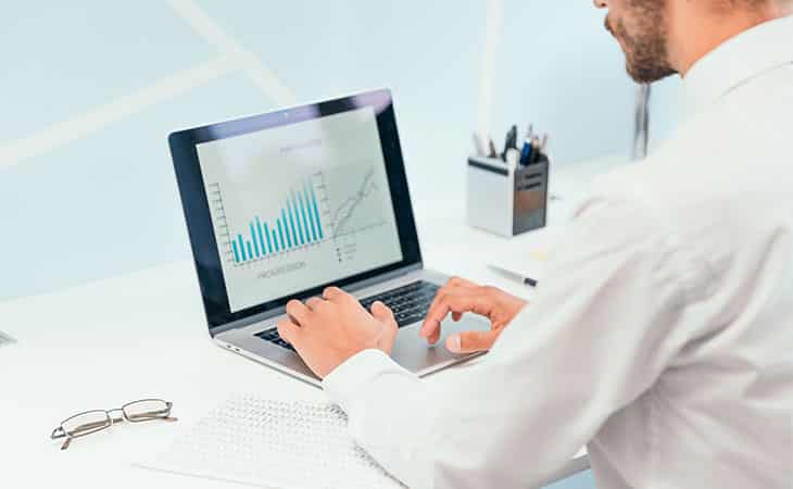 100+ Program Manager Interview Questions To Find Top Talent Evinex Corporation | Staffing Agency closeup-man-using-laptop